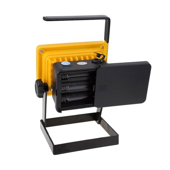 Акумуляторний прожектор зі стробоскопом, 100W, BL-204 / Переносний кемпінговий ліхтар / Світлодіодний прожектор | Зображення 7