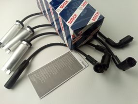 Дроти запалювання Lanos 1.5, BOSCH B980 (0986356980) з метал. након. силікон (96305387)