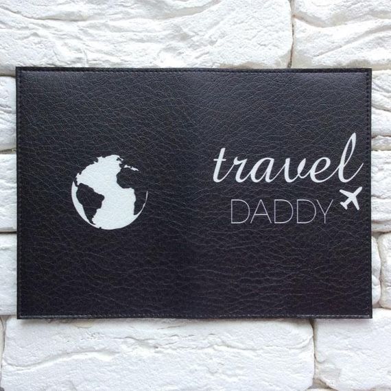 Обкладинка для паспорта Travel Daddy 2 (чорний) | Зображення 2