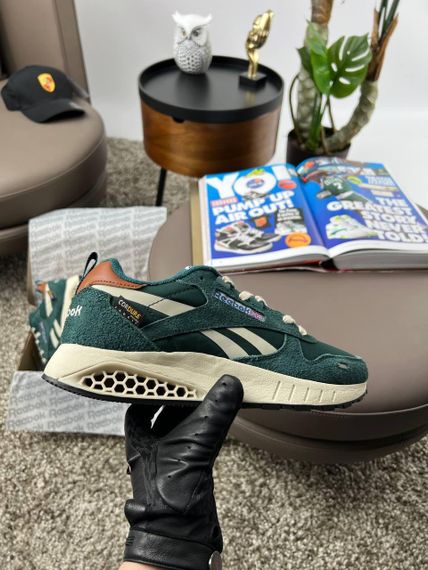 Кроссовки R1e1ebok Classic Leather Hexalite Green Beige , Вьетнам 44 28 | Зображення 2