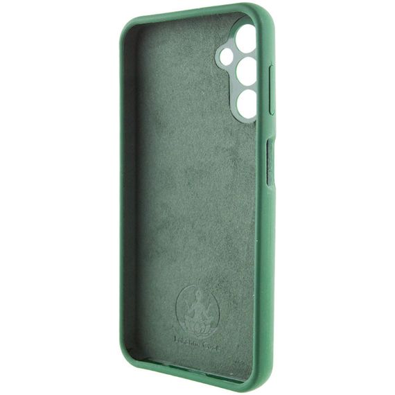 Чохол Silicone Cover Lakshmi Full Camera (AAA) для Samsung Galaxy A15 4G/5G / M15 5G Зелений / Cyprus Green | Зображення 3