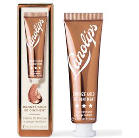 Тінт для губ та щік lanolips 101 ointment lip + cheek tint bronze gold