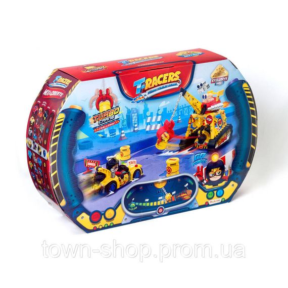 Игровой набор Турбокран T-Racers PTRSD014IN11 с аксессуарами