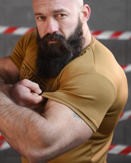 Тактична футболка потоотводящая SABUR ПІХОТА КАЙОТ ВТ6830 | Зображення 4