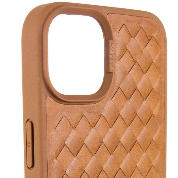 Шкіряний чохол Polo Santa Barbara для Apple iPhone 15 (6.1") Brown | Зображення 3
