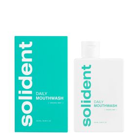 Ополіскувач для ротової порожнини Solident Original mint, зі смаком м'яти, 250 мл