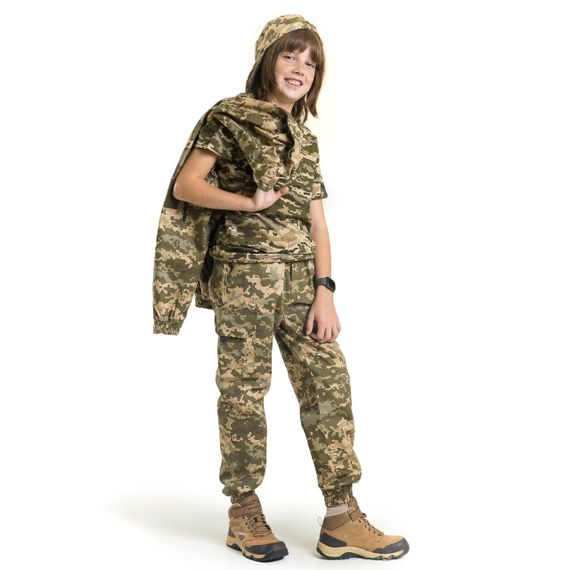 Штани дитячі камуфляжні ARMY KIDS  Скаут камуфляж Піксель | Зображення 5