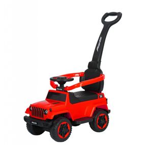 Каталка-толокар Spoko (Споко) SP-219 2в1 с родительской ручкой красный (42400192)
