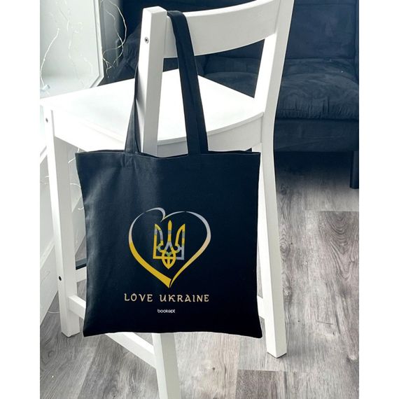 Екошопер Букопт BK4036 Love Ukraine чорний | Зображення 6