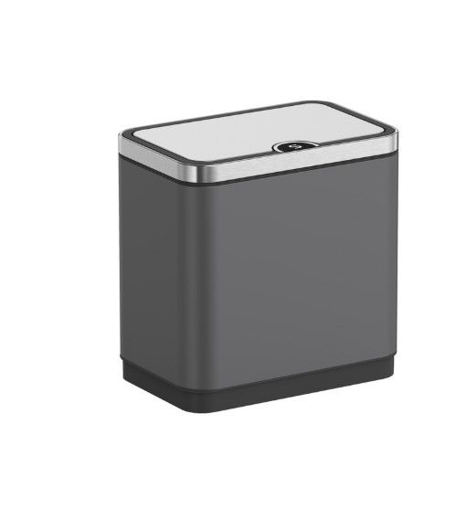 Відро для сміття сенсорне прямокутне Koer TC-020212-07 12 л графіт (KR5585) | Зображення 3