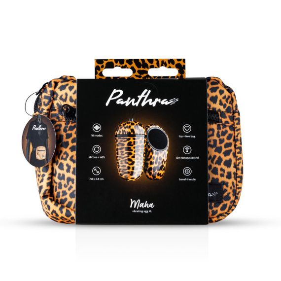 Виброяйцо с пультом дистанционного управления Maha Panthra, леопардовое sexstyle | Зображення 6