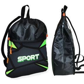 Рюкзак-мешок для обуви,спортивной формы Sport детская сумка для сменки с расширителем (01414)