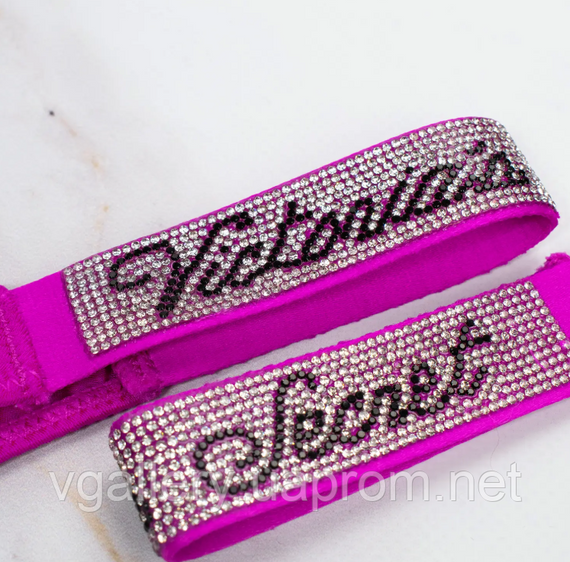 Стринги Victoria's Secret стрази з мереживом , жіночі стрінги Вікторія Сикрет, стрінги Вікторія Сикрет | Зображення 6