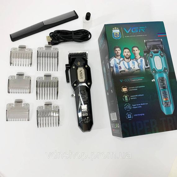 Профессиональная электрическая машинка для стрижки, Профессиональная машинка для стрижки головы RH-19 | Зображення 6