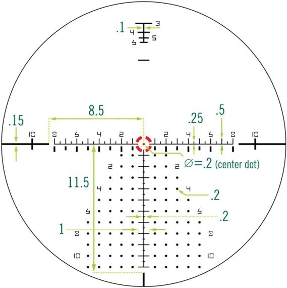 Приціл оптичний Vortex Razor HD Gen IIІ 1-10x24 F1 з сіткою EBR-9 з підсвічуванням | Зображення 5