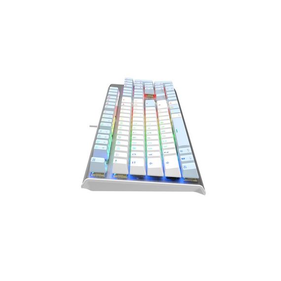 Клавіатура ігрова механічна A4-Tech FS100 (Icy Blue), USB, сріблястий | Зображення 4