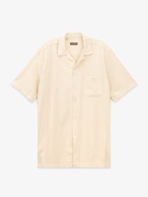 Сорочка однотонна чоловіча GENUA G01218-0005 XL Бежевий shop (2000999634888)