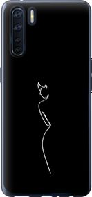 Чехол на Oppo A91 Силуэт1 "4590u-1884-17620"