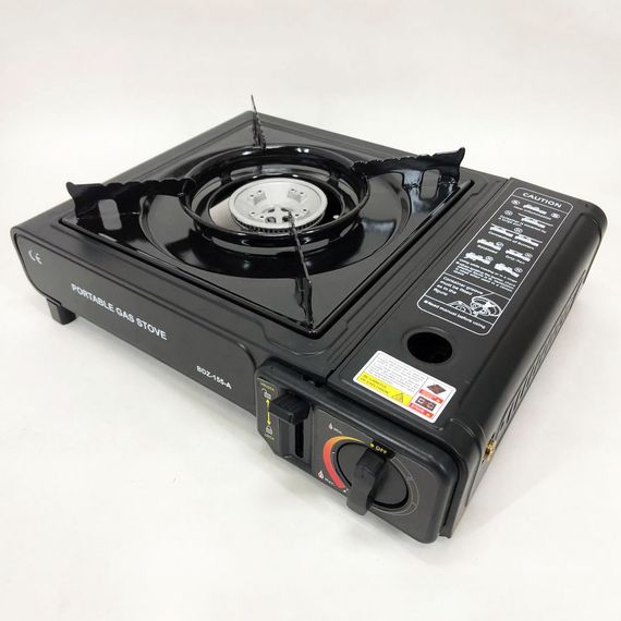 Портативна газова плитка BK-167A із перехідником під звичайний NZ-572 газовий балон | Зображення 9