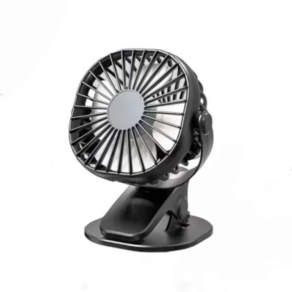 Портативний міні-вентилятор USB з акумулятором на прищіпці Mini Fan SMALL FAN AF-01 | Зображення 1