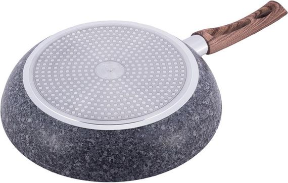 Сковорода Kamille Grey Marble Ø28см індукційна з антипригарним покриттям | Зображення 2