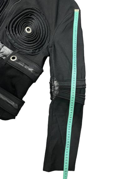 Мужская куртка ANDRE в стиле Cyberpunk / Techwear - Черная, Размер L (Водотталкивающая) | Зображення 3
