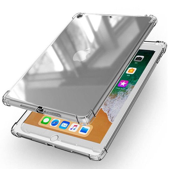 Силіконовий чохол бампер Primolux Silicone для планшета  Apple iPad 9.7" 2017 / iPad 9.7" 2018 - Clear | Зображення 2