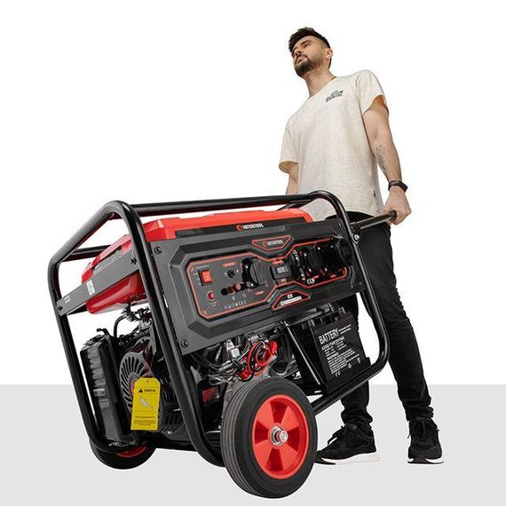 Генератор бензиновий 5/5,5 кВт, електро+ручний старт, STORM INTERTOOL DT-1156 | Зображення 9