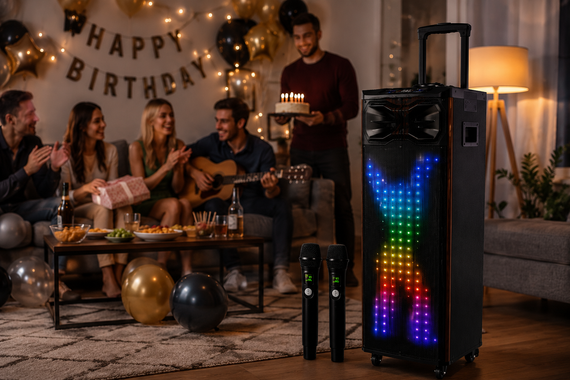 Портативна колонка T8 / Акустична колонка UKC T8 Pro / Bluetooth, FM, Karaoke акустична система | Зображення 1