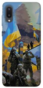 Чохол IBANAN Патріотичний 3 для Samsung Galaxy A02