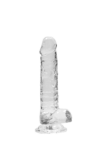 Фалоімітатор - Realrock Dildo 7" Transparent Sex Aura | Зображення 2