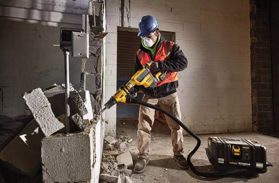 Перфоратор акумуляторний DeWALT SDS-Max 54 В XR FlexVolt без АКБ та ЗП DCH614N | Зображення 5