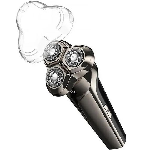 Портативна електробритва Hoco HP39 Three-head shaver Metal gray | Зображення 2