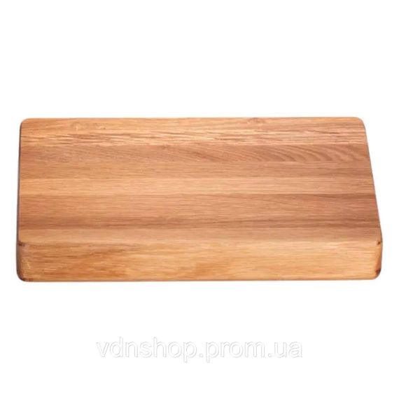 Кухонная разделочная доска деревянная 35×25 см прямоугольная Lugi C33W250350D