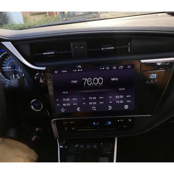 Штатна автомагнітола Toyota Corolla 2019 (10"") Android 10.1 (4/32) чорний (MER-14141_5616) | Зображення 3