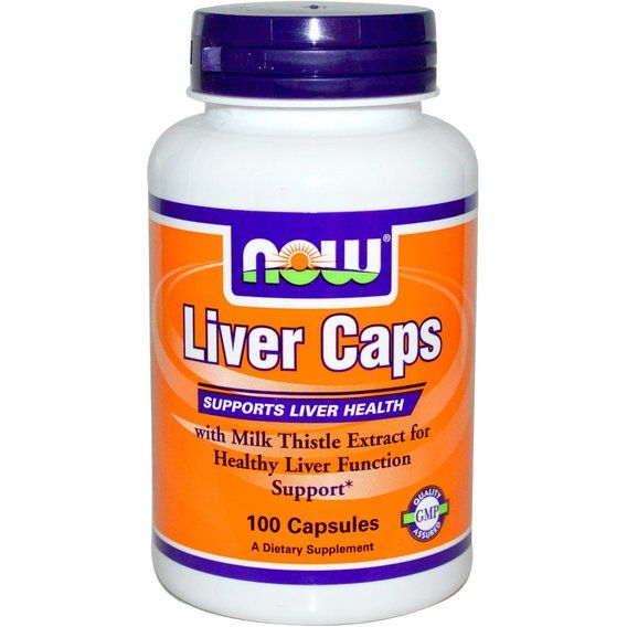 Комплекс для профілактики печінки NOW Foods Liver Caps 100 Caps