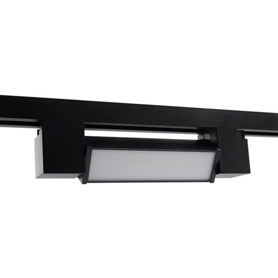 Трековий світильник PROLUM™ Поворотний; M27; 10W; 220V; Чорний SERIES "RF"; Білий 4000К | Зображення 3