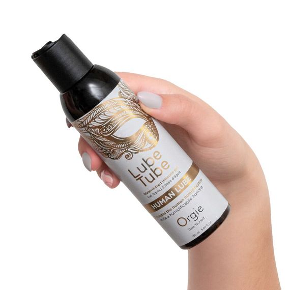 Лубрикант на водній основі Orgie Lube Tube Human Lube, 150 мл, імітація природної змазки та слини | Зображення 1