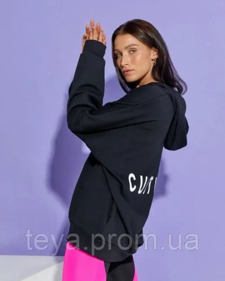 Толстовка цвет черный размер M FI_004133 | Зображення 2