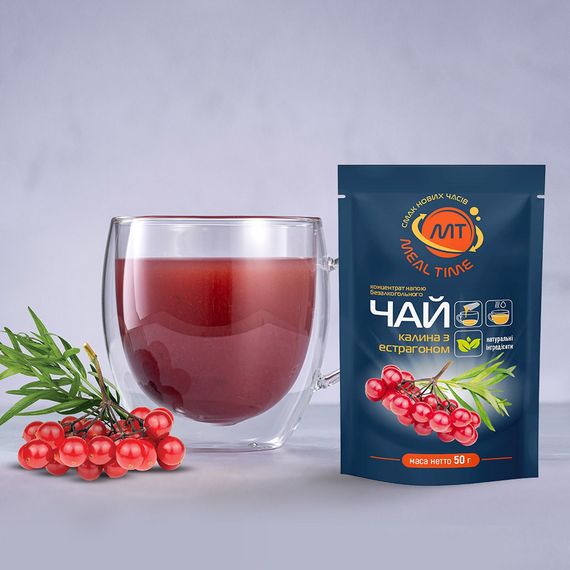 Чай концентрований Meal time «Калина з естрагоном» 50г | Зображення 1