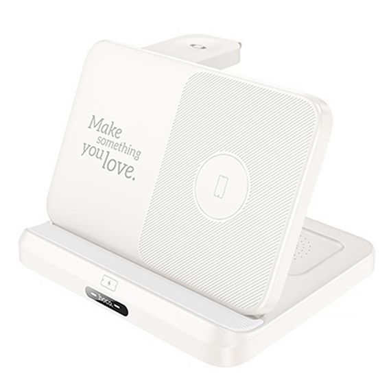 БЗП Hoco CQ7 Fold Charge 3-in-1 White