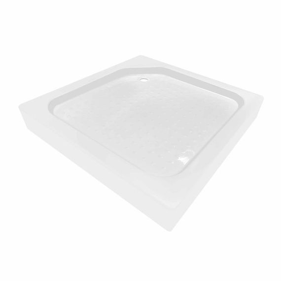 Душова кабіна Lidz Wawel SC90x90.SAT.LOW.GR, скло тон. 4 мм + Lidz Душовий піддон KAPIELKA ST90x90х14 | Зображення 9