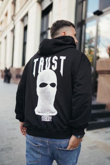 Худі з мерчем ДТФ (оверсайз) | Зображення 1