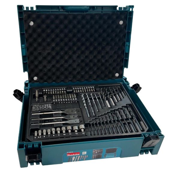 Набор бит и свёрл (70 предметов) Makita E-24913 | Зображення 1