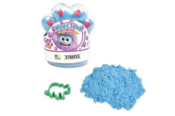 Набір кінетичного піску "Magic sand" 250г 39407 STRATEG | Зображення 2