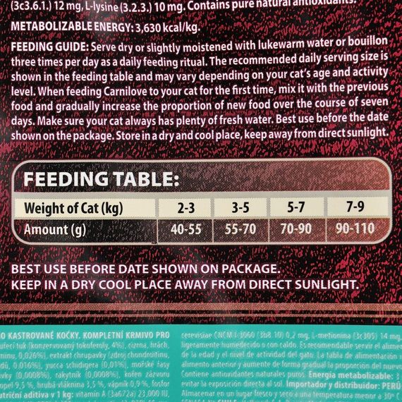Корм сухий Carnilove Fresh Carp and Trout Sterilised for Adult Cats для дорослих стерилізованих та кастрованих котів з короп | Зображення 4