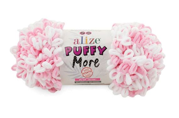 ALIZE PUFFY MORE 6559 алізе пуффі море алізе пуффі мо плюшева пряжа