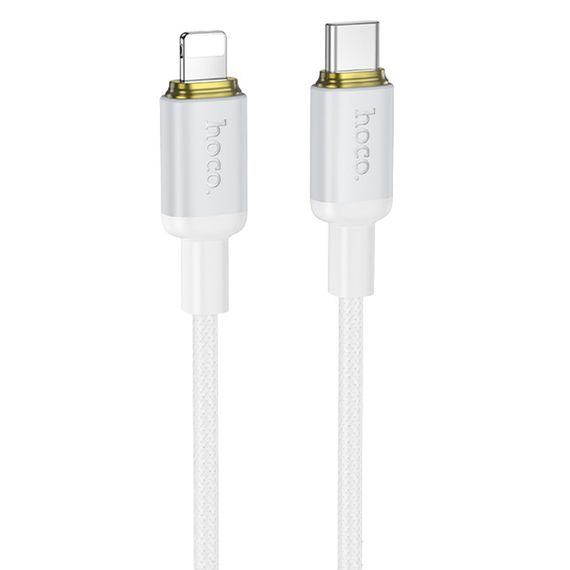 Дата кабель Hoco X128 Benefit Type-C to Lightning 30W (1m) White