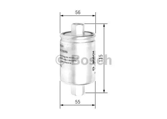 Фільтр Паливний 5911 MG/ROVER, BOSCH (0450905911) | Зображення 4