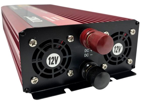 Інвертор потужний апроксимована синусоїда перетворювач напруги UKC 5000 W SI-A2-AR5000M 12V-230V | Зображення 1